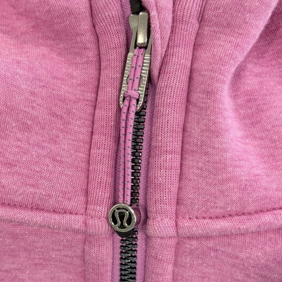 Lululemon Scuba Oversized Half Zip Hoodie *Plush Heathered Dahlia Mauve XL/XXL - Picture 4 of 8